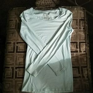 Blue no boundaries long sleeve